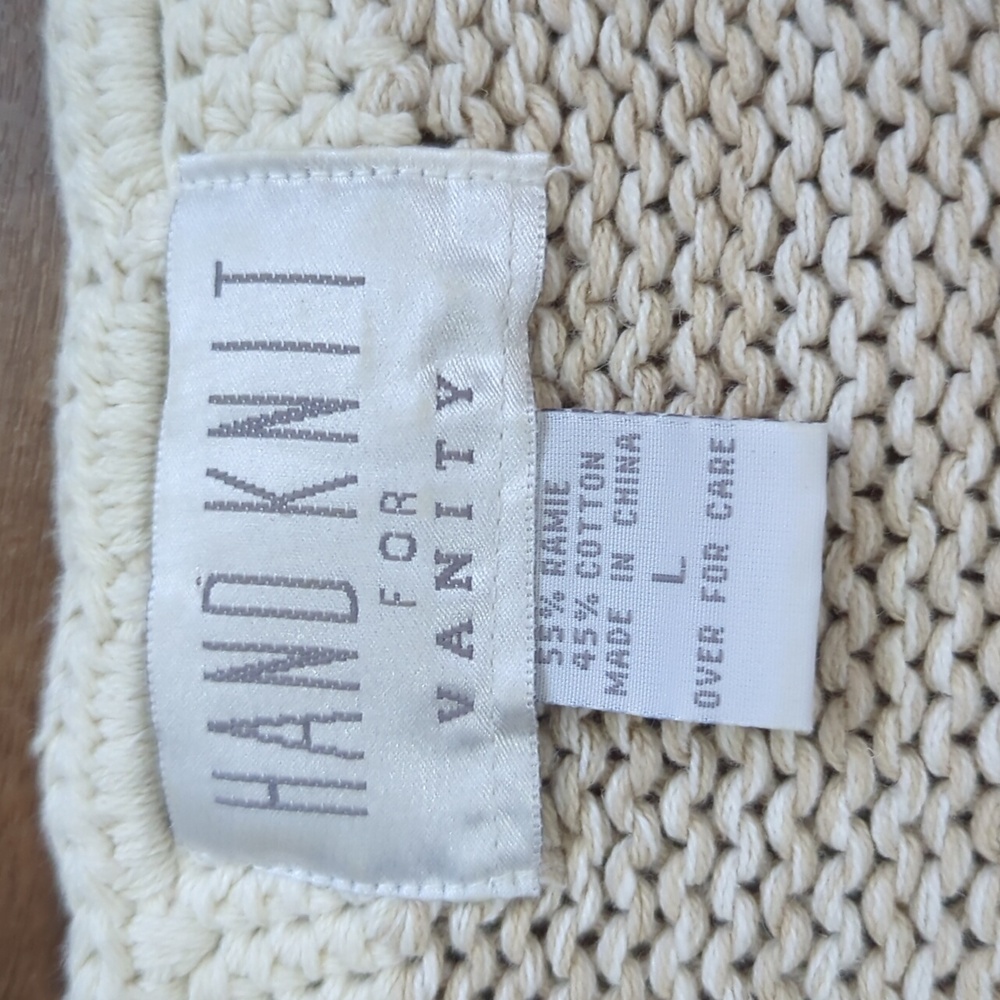 Patchwork Textured Knit Sweater - Picture 6 of 10